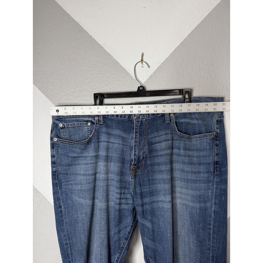 Lucky Brand 410 Athletic Fit Jeans Blue Denim Men's Size 40x30 Measures 42x30 - Picture 6 of 15